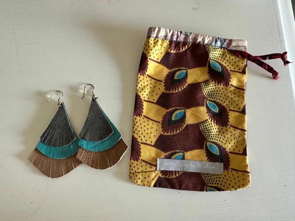 Annie’s Feathered Earrings – Noonday Collection | Jewelry Bag Included
